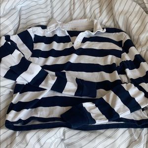 Brandy Melville collard long sleeve